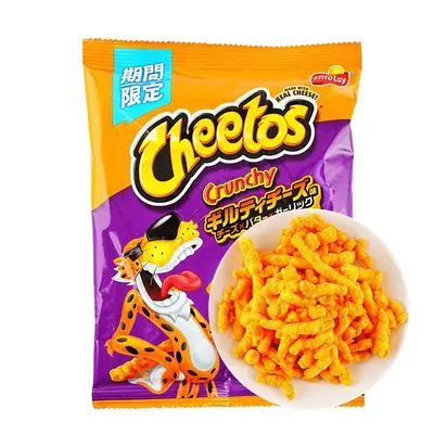 Cheetos Japan sajtos fokhagymás chips 60g