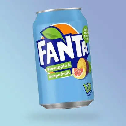 Fanta ananász és grapefruit ízű szénsavas üdítő 330ml