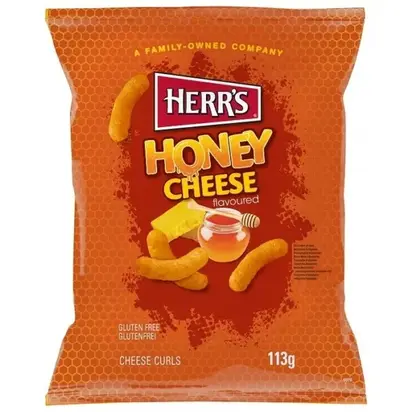 Herrs mézes sajtos chips 113g