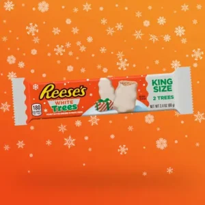Reeses Trees White King Size karácsonyfa formájú mogyoróvajas