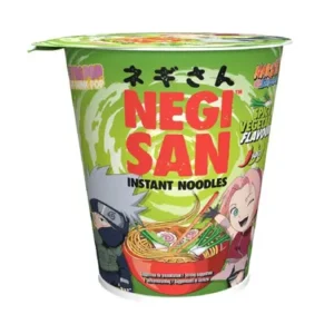 UltraPop  Negisan Naruto Sakura/Kakashi Spicy Vegetable instant tészta 65g